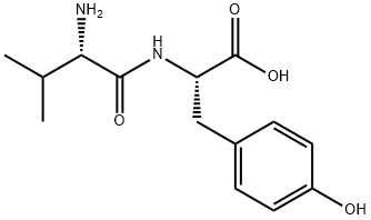N-L-Val-L-Tyr- 化学構造式