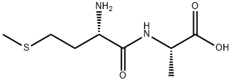 N-L-メチオニル-L-アラニン 化学構造式