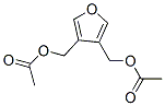 3,4-furan-3,4-diyldimethyl diacetate Struktur