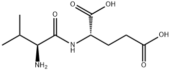 L-バリル-L-グルタミン酸 化学構造式