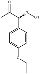 1,2-Propanedione,1-(4-ethoxyphenyl)-,1-oxime(9CI) 化学構造式