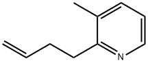 Pyridine, 2-(3-butenyl)-3-methyl- (9CI) Struktur