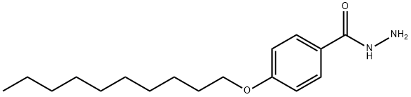 4-癸氧基苯甲酰肼,3064-33-3,结构式