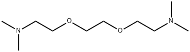 Ethanamine, 2,2-1,2-ethanediylbis(oxy)bisN,N-dimethyl- Struktur