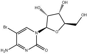 5-溴胞苷,3066-86-2,结构式