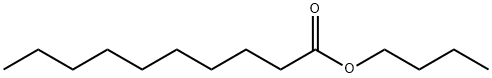 癸酸正丁酯, 30673-36-0, 结构式