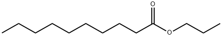 癸酸正丙酯,30673-60-0,结构式