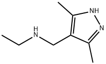 1H-Pyrazole-4-methanamine,  N-ethyl-3,5-dimethyl- 结构式