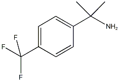 1-METHYL-1-(4-TRIFLUOROMETHYLPHENYL)ETHYLAMINE 化学構造式