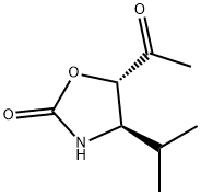 2-Oxazolidinone, 5-acetyl-4-(1-methylethyl)-, (4R,5S)- (9CI),306776-28-3,结构式