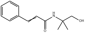 N-(2-hydroxy-1,1-dimethylethyl)cinnamamide Structure