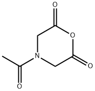 2,6-Morpholinedione, 4-acetyl- (9CI) Structure