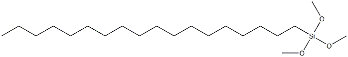 十八烷基三甲氧基硅烷,3069-42-9,结构式