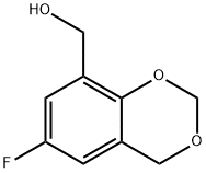 (6-FLUORO-4H-1,3-BENZODIOXIN-8-YL)METHANOL Structure