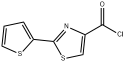 2-(2-噻吩基)-1,3-噻唑-4-羰酰氯,306934-98-5,结构式