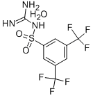 ([AMINO(IMINO)METHYL]AMINO)[3,5-DI(TRIFLUOROMETHYL)PHENYL]DIOXO-LAMBDA6-SULFANE HYDRATE 结构式