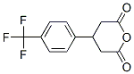 4-[4-(TRIFLUOROMETHYL)PHENYL]DIHYDRO-2H-PYRAN-2,6(3H)-DIONE Structure