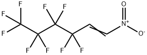 3,3,4,4,5,5,6,6,6-NONAFLUORO-1-NITRO-1-HEXENE 结构式