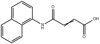 4-(1-NAPHTHYLAMINO)-4-OXOBUT-2-ENOIC ACID Struktur