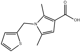 2,5-ジメチル-1-(2-チエニルメチル)-1H-ピロール-3-カルボン酸