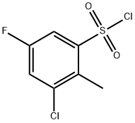 3-CHLORO-5-FLUORO-2-METHYLBENZENE SULFONYL CHLORIDE