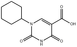 30695-22-8 1-cyclohexyl-2,4-dioxo-pyrimidine-5-carboxylic acid