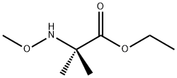 Alanine, N-methoxy-2-methyl-, ethyl ester (9CI) Struktur