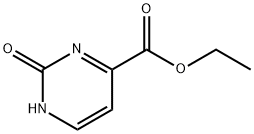 ETHYL 2-HYDROXYPYRIMIDINE-4-CARBOXYLATE Structure