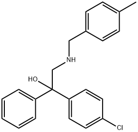 1-(4-chlorophenyl)-2-[(4-methylbenzyl)amino]-1-phenyl-1-ethanol|