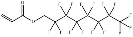 1H,1H-全氟辛基丙烯酸酯,307-98-2,结构式