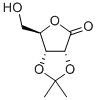 2,3-O-异亚丙基-D-核糖酸 gamma-内酯,30725-00-9,结构式