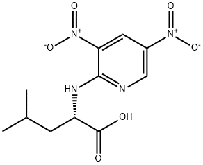 DNPYR-DL-LEUCINE 化学構造式