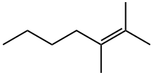 2,3-DIMETHYL-2-HEPTENE 结构式