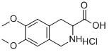 6,7-DIMETHOXY-1,2,3,4-TETRAHYDRO-ISOQUINOLINE-3-CARBOXYLIC ACID HYDROCHLORIDE