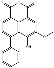 4-Hydroxy-3-methoxy-5-phenyl-1,8-naphthalic anhydride|