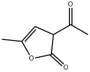 2(3H)-Furanone, 3-acetyl-5-methyl- (9CI) Struktur