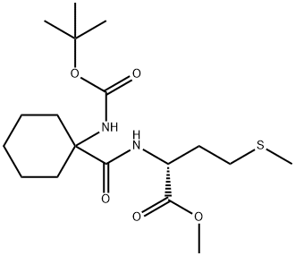 307518-92-9 D-Methionine, N-[[1-[[(1,1-dimethylethoxy)carbonyl]amino]cyclohexyl]carbonyl]-, methyl ester (9CI)