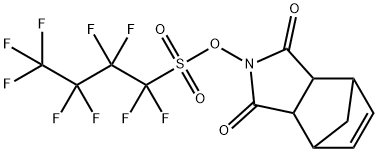 N-HYDROXY-5-NORBORNENE-2 3-DICARBOXIMID& Struktur