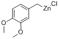 3,4-DIMETHOXYBENZYLZINC CHLORIDE Structure