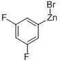 3,5-DIFLUOROPHENYLZINC BROMIDE Structure