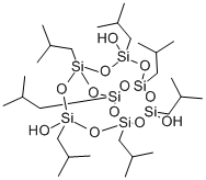 1 3 5 7 9 11 14-HEPTAISOBUTYLTRICYCLO Struktur