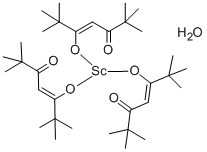 SCANDIUM(III) TRIS(2 2 6 6-TETRAMETHYL-& Structure