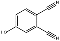 4-ヒドロキシフタロニトリル 化学構造式