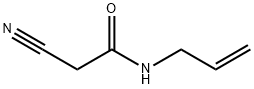 2-氰基-B-(丙-2-烯-1-基)乙酰胺 结构式