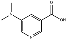 5-(Dimethylamino)nicotinic Acid Struktur