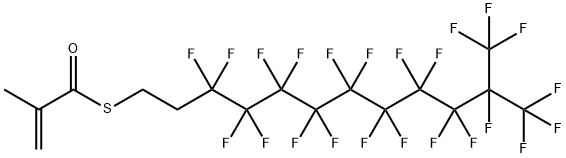 2-Methylpropenethioic acid S-[3,3,4,4,5,5,6,6,7,7,8,8,9,9,10,10,11,12,12,12-icosafluoro-11-(trifluoromethyl)dodecyl] ester|