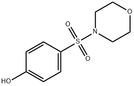 4-(Morpholine-4-sulfonyl)-phenol Structure