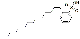 tetradecylbenzenesulphonic acid Structure