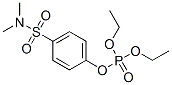 Phosphoric acid diethyl 4-(dimethylaminosulfonyl)phenyl ester 结构式