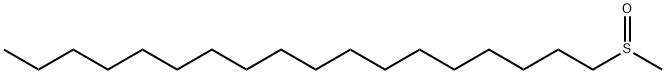 OCTADECYL METHYL SULFOXIDE Structure